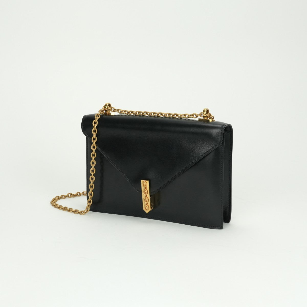 HERMES HERMES Alcazar Bag Shoulder Bag Box Calf Noir Noir Black Black Gold Hardware Alcazar Leather Box Calf