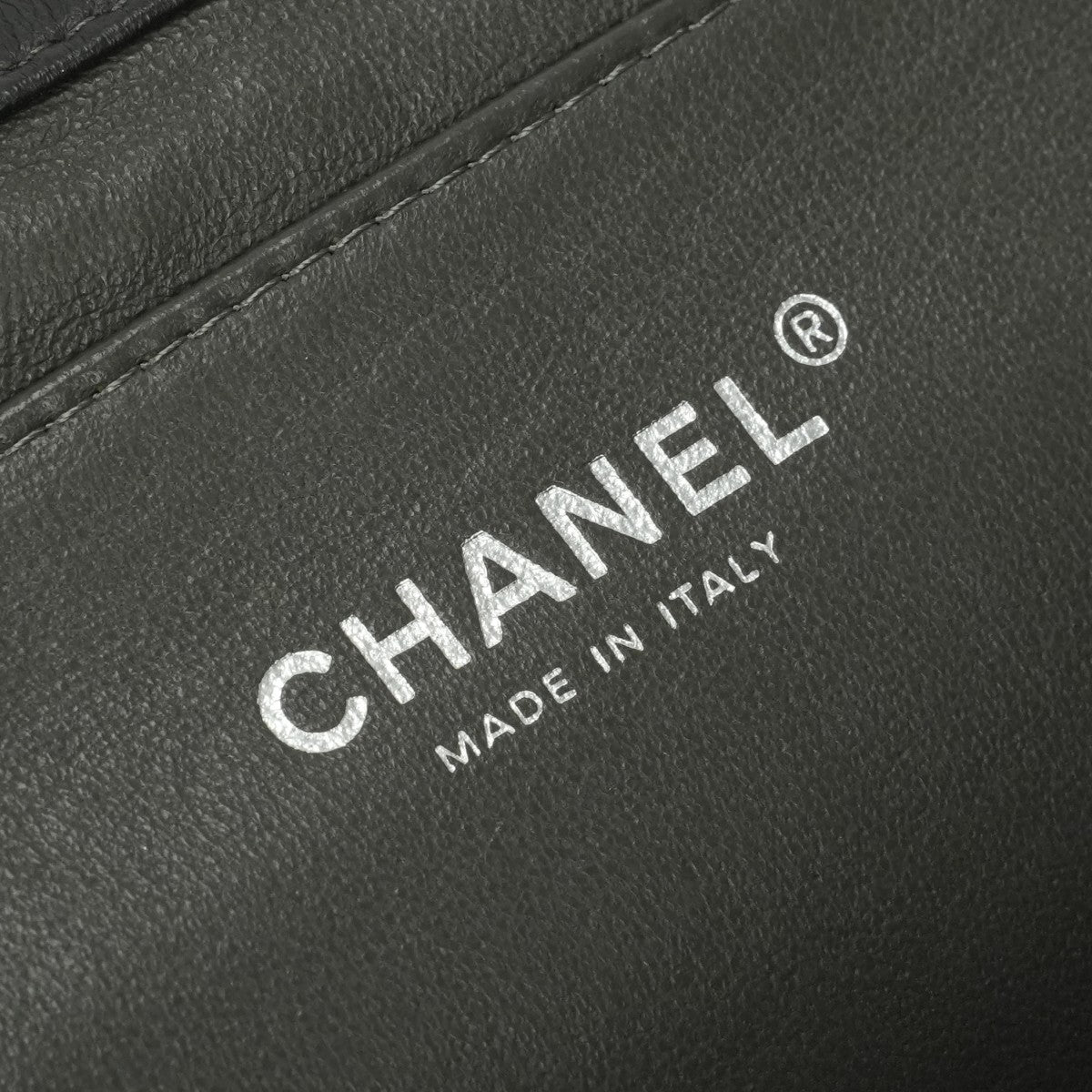 CHANEL CHANEL Matelass? Bag Shoulder Bag Lambskin Gray Silver Fittings Coco Mark Turn LockDouble flapW flapDouble chain W chainChain shoulder bag