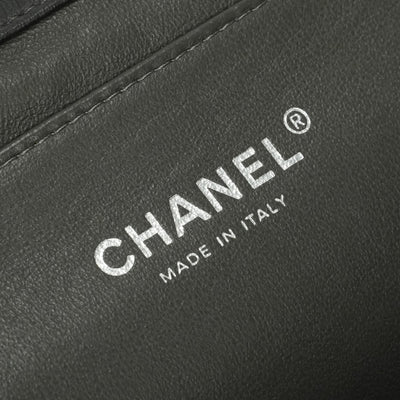 CHANEL CHANEL Matelass? Bag Shoulder Bag Lambskin Gray Silver Fittings Coco Mark Turn LockDouble flapW flapDouble chain W chainChain shoulder bag