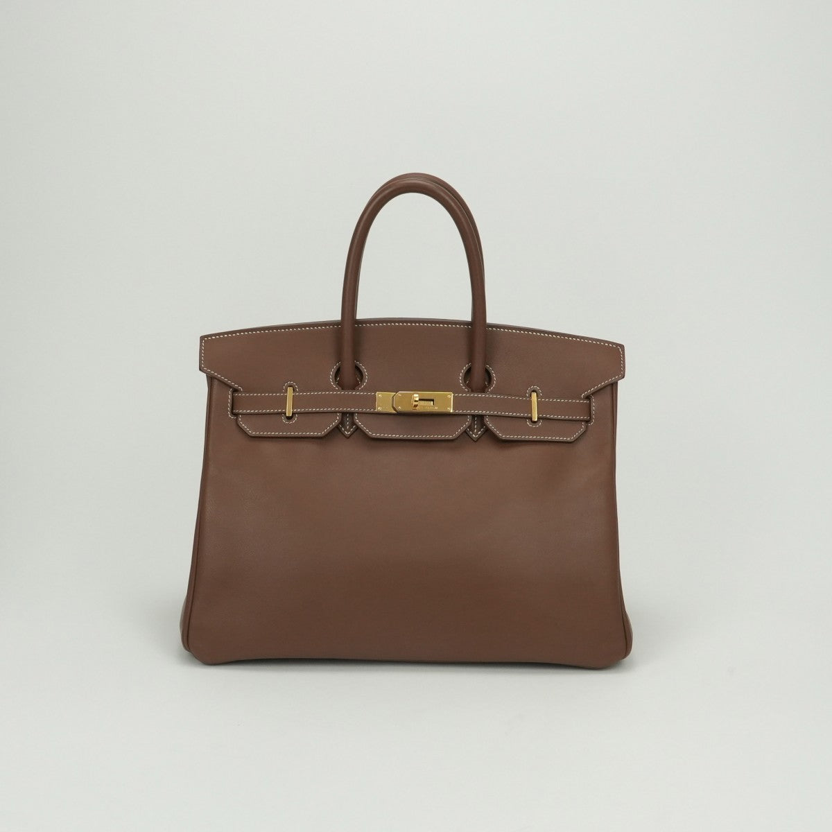 エルメス HERMES バーキン35 バーキン 35 バッグ トートバッグ リセ タバックキャメル系 ブラウン Brown 茶 ゴールド金具 ハンドバッグ