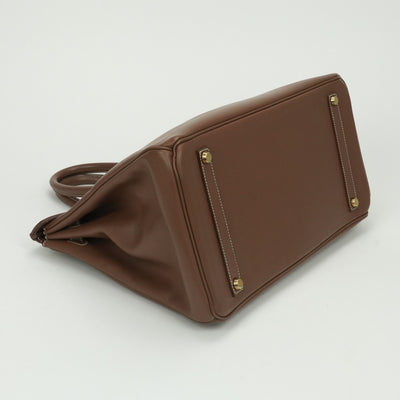 エルメス HERMES バーキン35 バーキン 35 バッグ トートバッグ リセ タバックキャメル系 ブラウン Brown 茶 ゴールド金具 ハンドバッグ