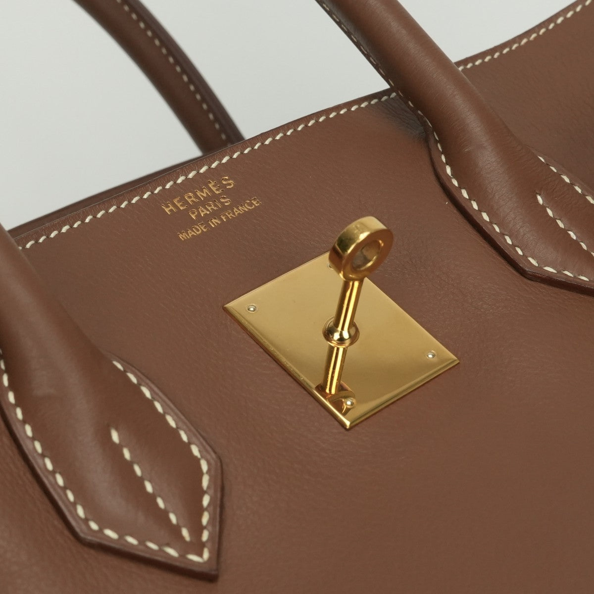 エルメス HERMES バーキン35 バーキン 35 バッグ トートバッグ リセ タバックキャメル系 ブラウン Brown 茶 ゴールド金具 ハンドバッグ