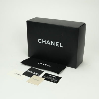 CHANEL 샤넬 Ultra stitch 가방 숄더백 램스 피부 검은 색 실버 하드웨어 CHANEL　Ultra stitch램스킨 체인 지갑
