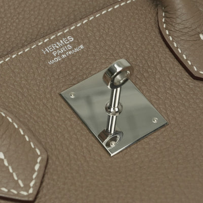 HERMES HERMES Birkin 30 Birkin 30 Bag Tote Bag Togo Etoupe Gray Silver Hardware