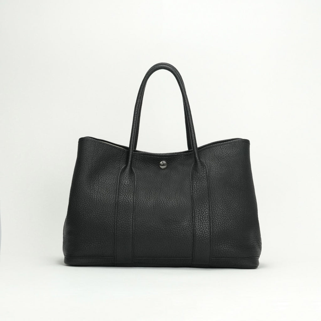 ❣️エルメス❣️ガーデンパーティーPM•ブラック黒トートバッグ✨ エルメス HERMES ガーデンパーティPM ガーデンパーティ PM ガーデン