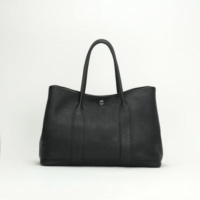 HERMES HERMES Garden party PM Garden party PM Garden Party 36 Garden party bag tote bag negonda noir noir black black silver hardware Garden party Noir tote bag