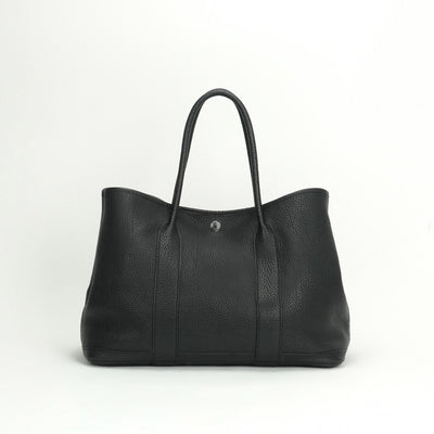 HERMES HERMES Garden party PM Garden party PM Garden Party 36 Garden party bag tote bag negonda noir noir black black silver hardware Garden party Noir tote bag