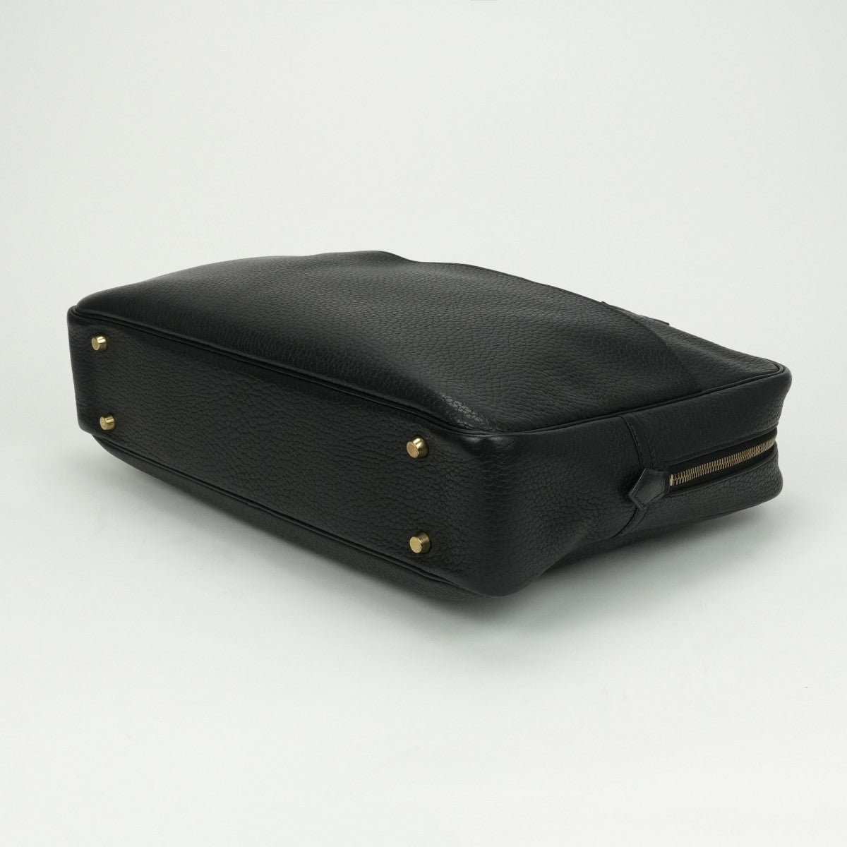 HERMES 爱马仕 Plume dog 38 Plume dog 38 Bag Business Bag公文包Torillon Clemence黑色黑色银色硬件