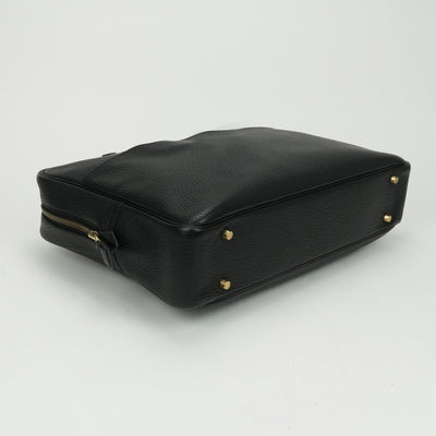 HERMES 爱马仕 Plume dog 38 Plume dog 38 Bag Business Bag公文包Torillon Clemence黑色黑色银色硬件