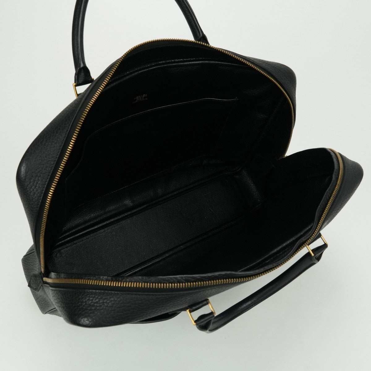 HERMES 爱马仕 Plume dog 38 Plume dog 38 Bag Business Bag公文包Torillon Clemence黑色黑色银色硬件