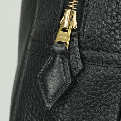 HERMES 爱马仕 Plume dog 38 Plume dog 38 Bag Business Bag公文包Torillon Clemence黑色黑色银色硬件