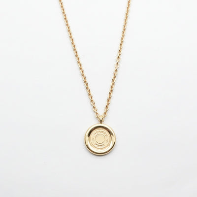 HERMES HERMES Serie Necklace Pendant Choker Au750 Gold