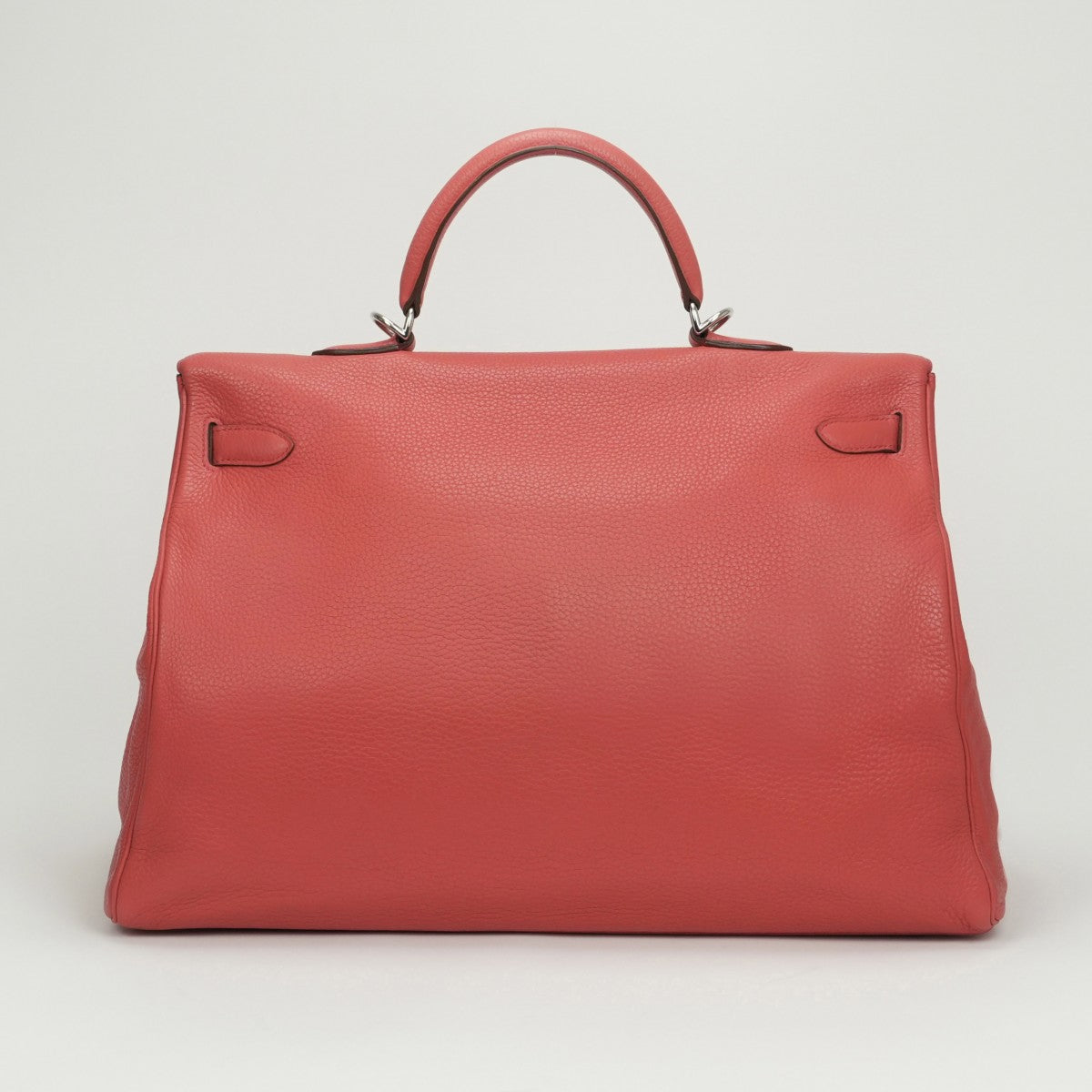 エルメス HERMES ケリー50 ケリー 50 バッグ トートバッグ ショルダーバッグ トリヨンクレマンス ブーゲンビリア Bougainvillier レッド Red 赤 シルバー金具 ハンドバッグ V字金具