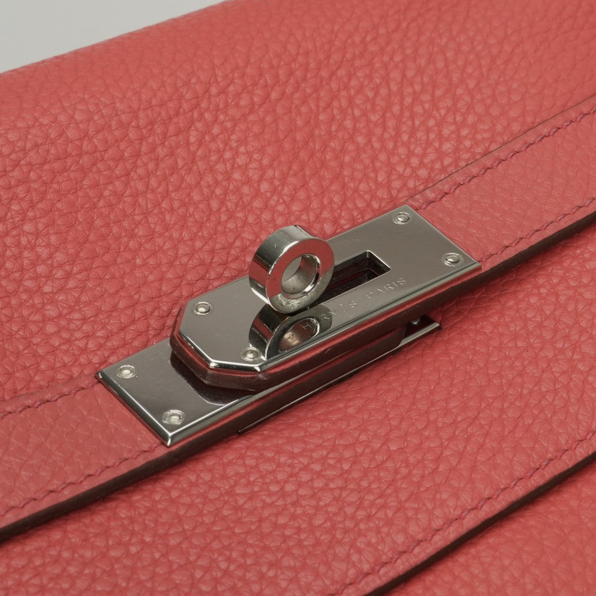 エルメス HERMES ケリー50 ケリー 50 バッグ トートバッグ ショルダーバッグ トリヨンクレマンス ブーゲンビリア Bougainvillier レッド Red 赤 シルバー金具 ハンドバッグ V字金具
