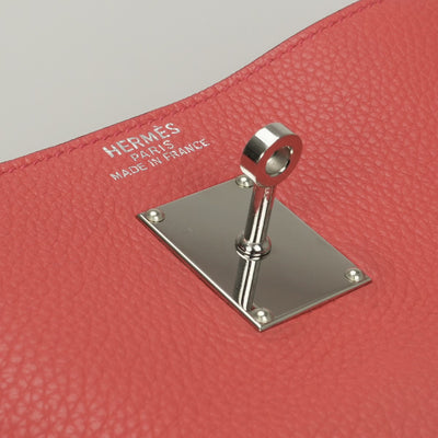 エルメス HERMES ケリー50 ケリー 50 バッグ トートバッグ ショルダーバッグ トリヨンクレマンス ブーゲンビリア Bougainvillier レッド Red 赤 シルバー金具 ハンドバッグ V字金具