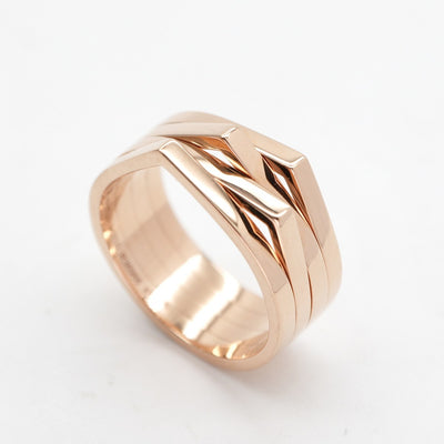 REPOSSI REPOSSI 4-row ring 4-row ring Antifer necklace pendant choker 750PG pink gold pink gold
