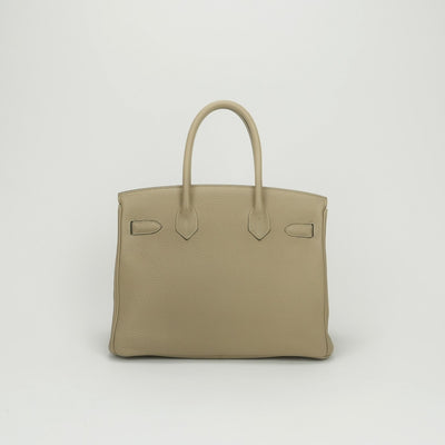 エルメス HERMES バーキン30 バーキン 30 バッグ トートバッグ トゴ トレンチ Trench ベージュ beige シルバー金具 ハンドバッグ