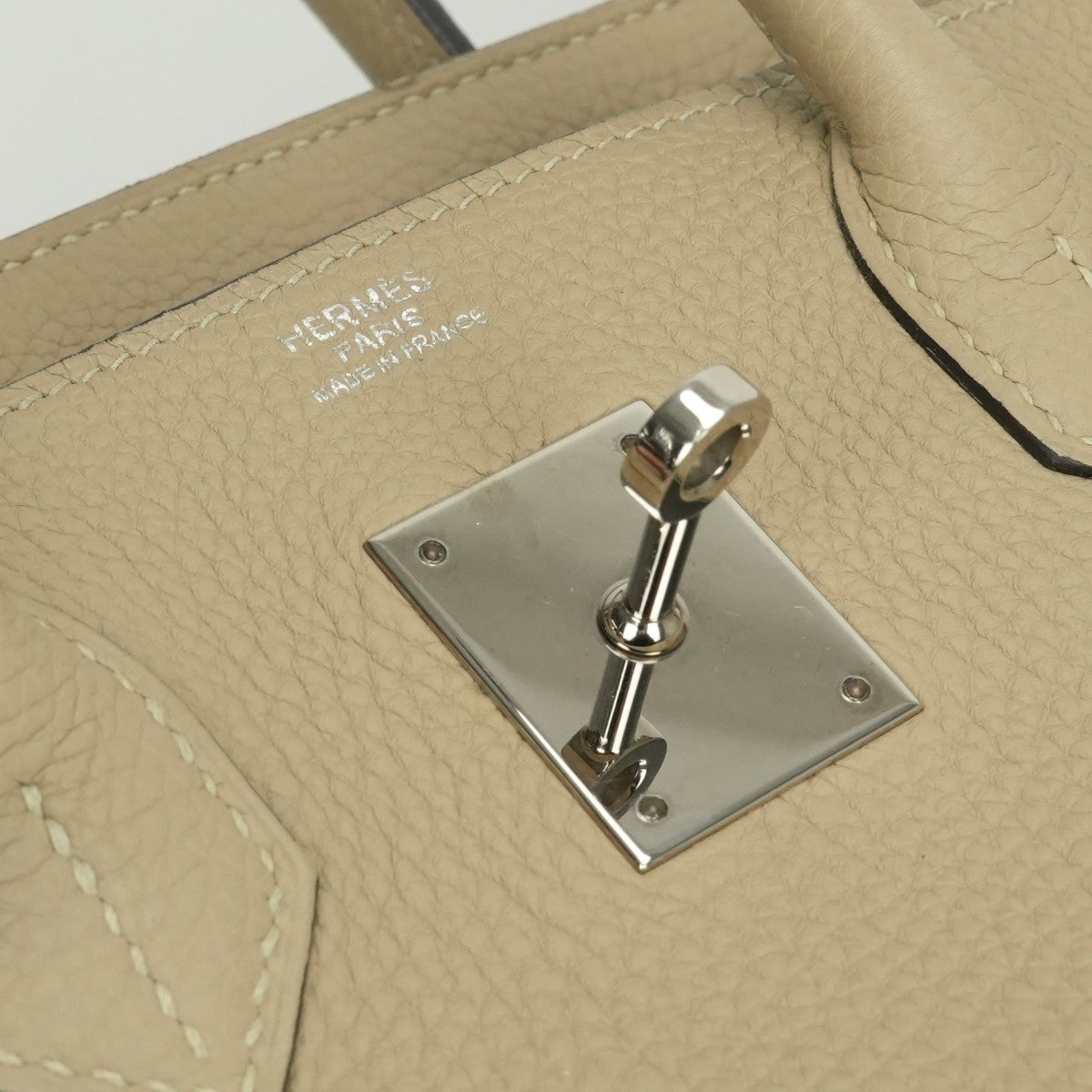 エルメス HERMES バーキン30 バーキン 30 バッグ トートバッグ トゴ トレンチ Trench ベージュ beige シルバー金具 ハンドバッグ
