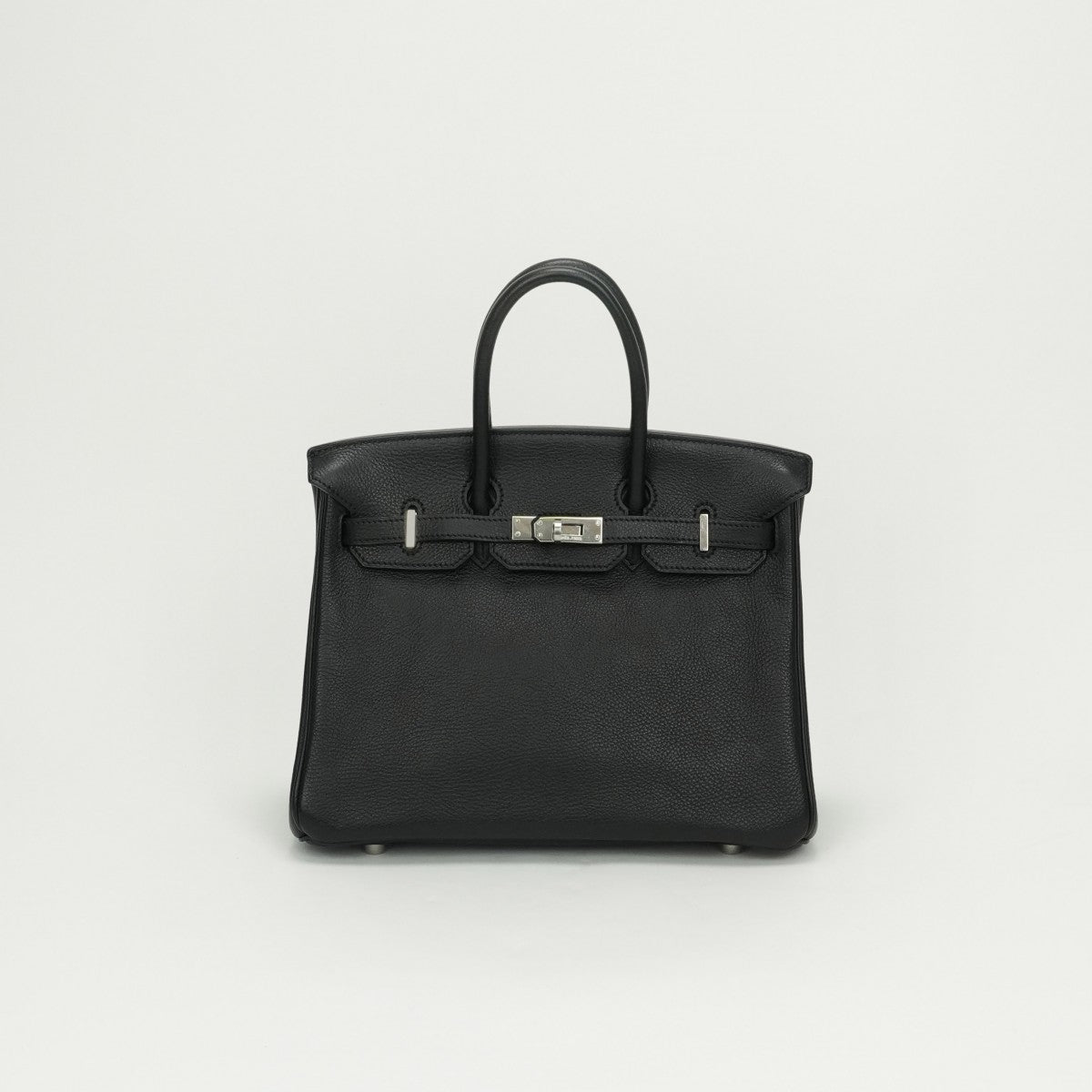 HERMES HERMES Birkin 25 Birkin 25 Tote bag togo noir noir black black silver hardware