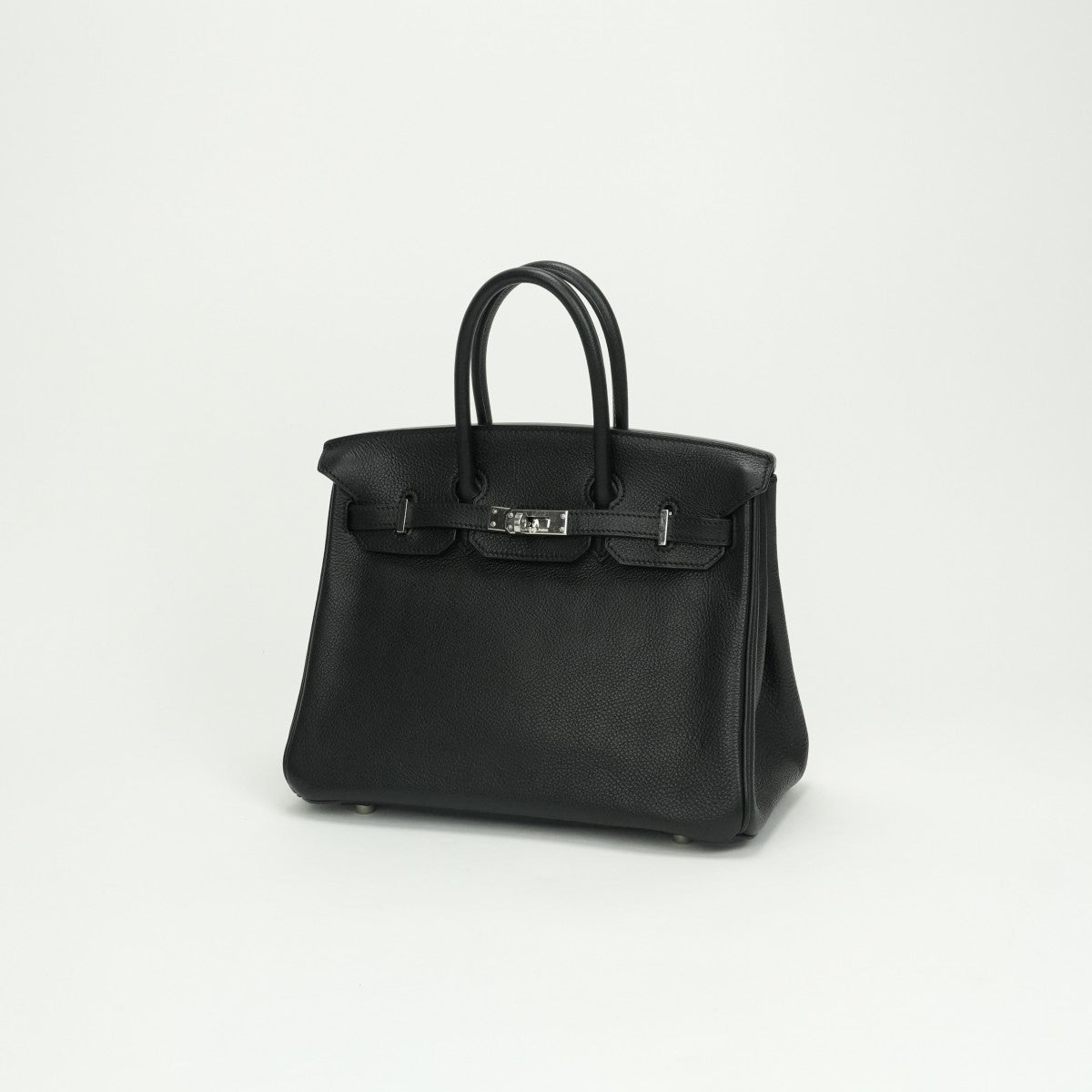 HERMES HERMES Birkin 25 Birkin 25 Tote bag togo noir noir black black silver hardware