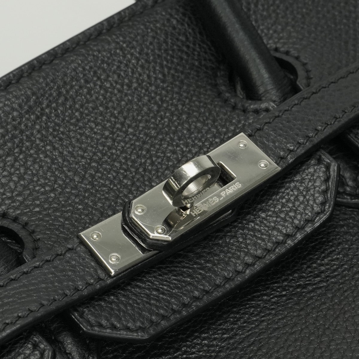 HERMES HERMES Birkin 25 Birkin 25 Tote bag togo noir noir black black silver hardware