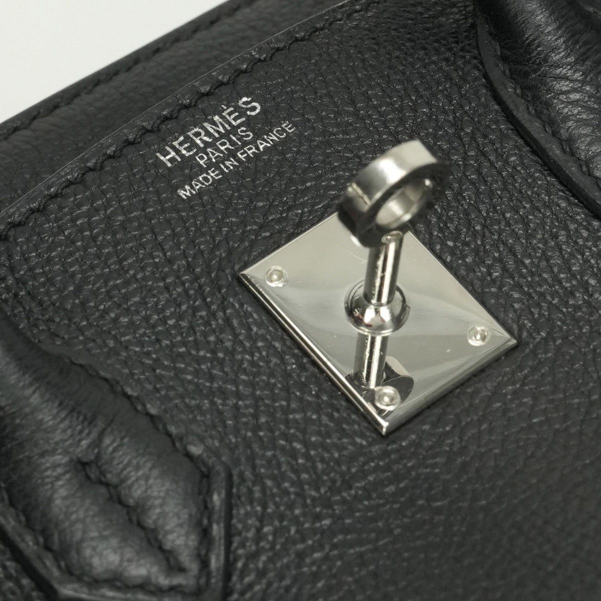 HERMES HERMES Birkin 25 Birkin 25 Tote bag togo noir noir black black silver hardware