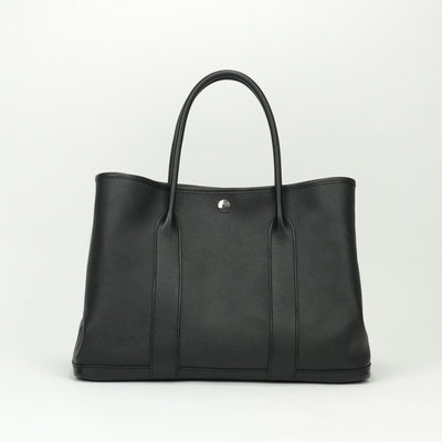 HERMES HERMES Garden party PM Garden party PM Garden Party 36 Garden party Bag Tote Bag Epson Noir Noir Black Black Silver Hardware