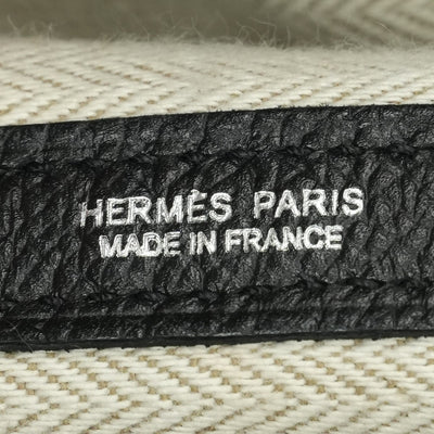 HERMES HERMES Garden party PM Garden party PM Garden Party 36 Garden party Bag Tote Bag Epson Noir Noir Black Black Silver Hardware