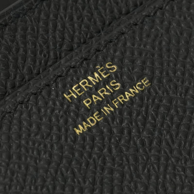 エルメス HERMES コンスタンストゥーゴー コンスタンス トゥーゴー 財布 長財布 ロングウォレット エプソン ノワール noir ブラック black 黒 ゴールド金具 ヴォーエプソン