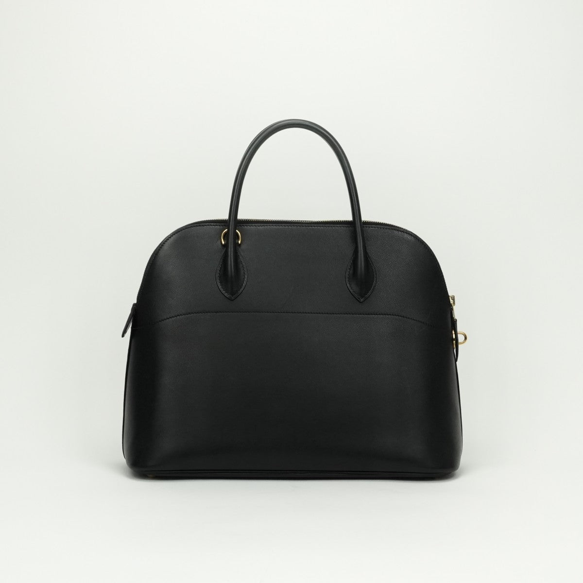 HERMES HERMES Bolide 35 Bolide 35 Bag Tote Bag Gulliver Noir Noir Black Black Gold Hardware Handbag