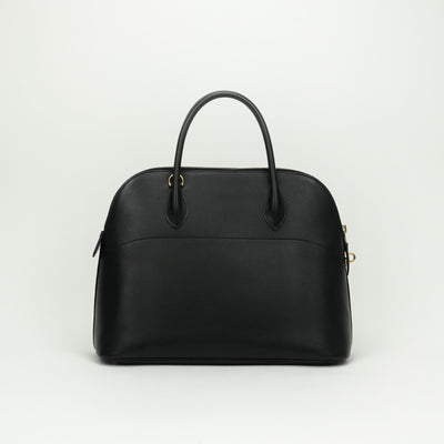 HERMES HERMES Bolide 35 Bolide 35 Bag Tote Bag Gulliver Noir Noir Black Black Gold Hardware Handbag