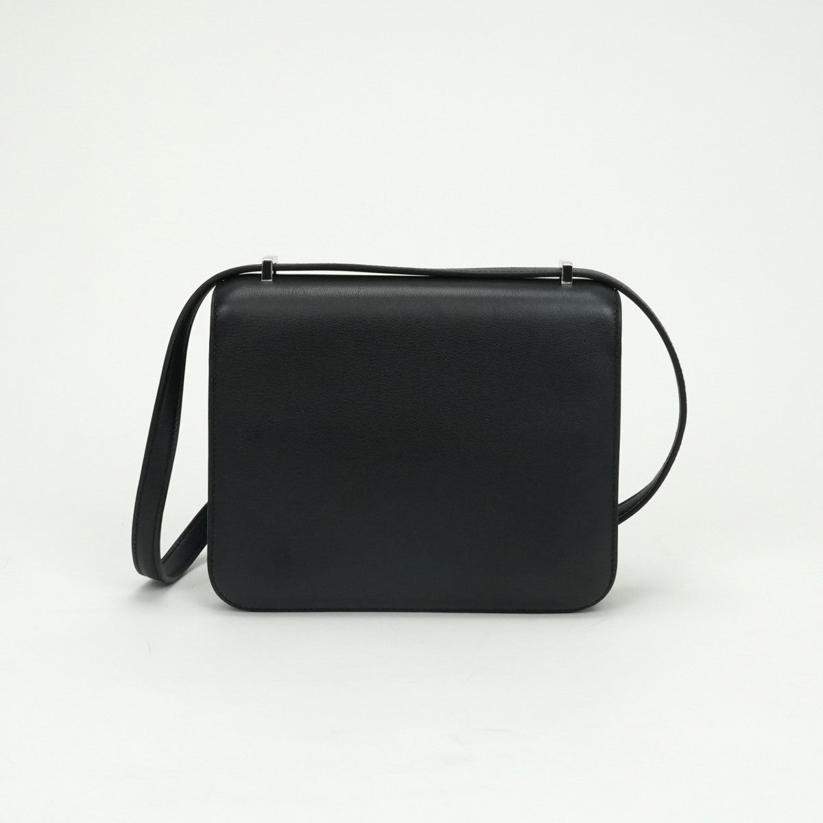 エルメス HERMES コンスタンス3 ミニ18 コンスタンス 3 ミニ 18 バッグ ショルダーバッグ スイフト ノワール Noir ブラック Black 黒 シルバー金具 ヴォースイフト