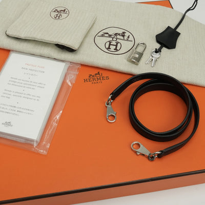 エルメス HERMES ケリー28 ケリー 28 バッグ トートバッグ ショルダーバッグ エプソン ノワール noir ブラック black 黒 シルバー金具 ケリー28　ヴォーエプソン　ブラック