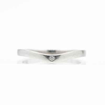 CARTIER Cartier Curve Wedding Ring Curve Wedding Ring Ballerina Ring Pt950 Silver Platinum Wedding Ring