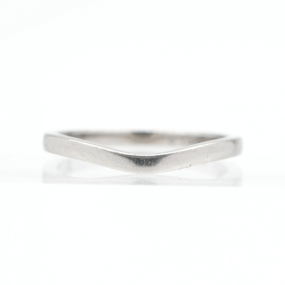 CARTIER Cartier Curve Wedding Ring Curve Wedding Ring Ballerina Ring Pt950 Silver Platinum Wedding Ring