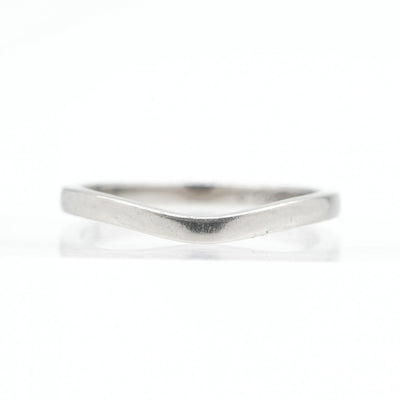 CARTIER Cartier Curve Wedding Ring Curve Wedding Ring Ballerina Ring Pt950 Silver Platinum Wedding Ring