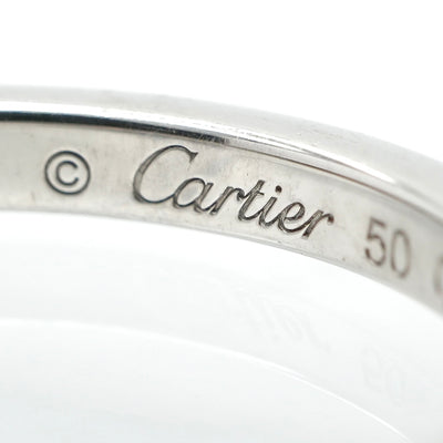 CARTIER Cartier Curve Wedding Ring Curve Wedding Ring Ballerina Ring Pt950 Silver Platinum Wedding Ring