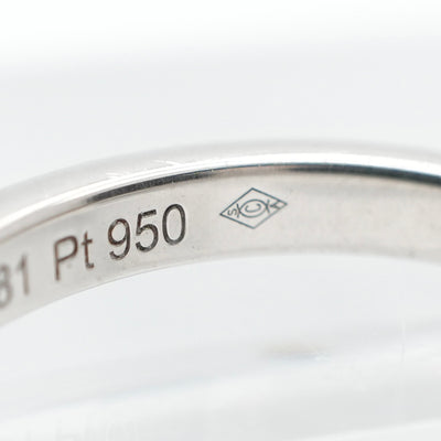 CARTIER Cartier Curve Wedding Ring Curve Wedding Ring Ballerina Ring Pt950 Silver Platinum Wedding Ring