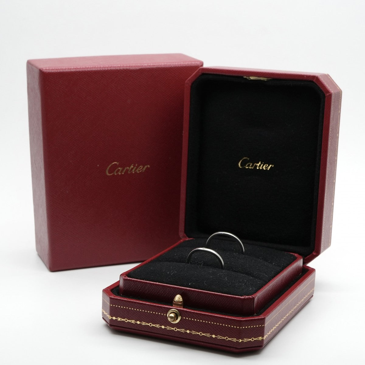 CARTIER Cartier Curve Wedding Ring Curve Wedding Ring Ballerina Ring Pt950 Silver Platinum Wedding Ring