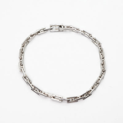 HERMES HERMES Hercules Hercules MM Bracelet Bangle Cuff 925 Silver Silver Hercules 18