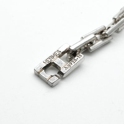 HERMES HERMES Hercules Hercules MM Bracelet Bangle Cuff 925 Silver Silver Hercules 18