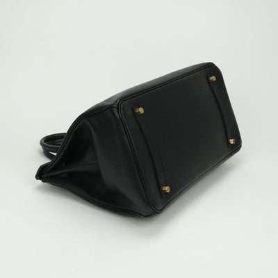 エルメス HERMES バーキン35 バーキン 35 バッグ トートバッグ アルデンヌ ノワール Noir ブラック Black 黒 ゴールド金具 ハンドバッグ