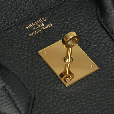 エルメス HERMES バーキン35 バーキン 35 バッグ トートバッグ アルデンヌ ノワール Noir ブラック Black 黒 ゴールド金具 ハンドバッグ