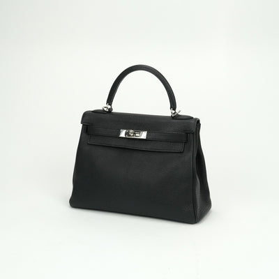エルメス HERMES ケリー28 ケリー 28 バッグ トートバッグ ショルダーバッグ トゴ ノワール noir ブラック black 黒 シルバー金具