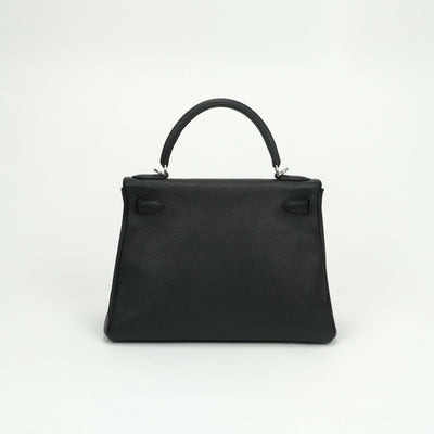 エルメス HERMES ケリー28 ケリー 28 バッグ トートバッグ ショルダーバッグ トゴ ノワール noir ブラック black 黒 シルバー金具