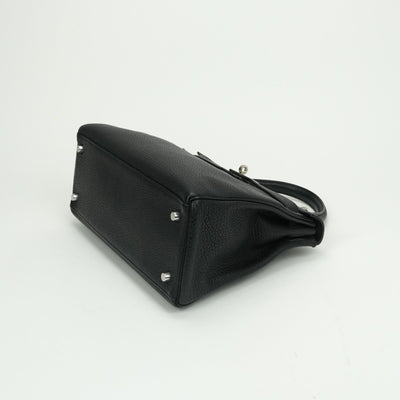 エルメス HERMES ケリー28 ケリー 28 バッグ トートバッグ ショルダーバッグ トゴ ノワール noir ブラック black 黒 シルバー金具