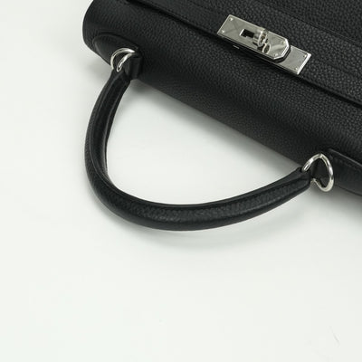 エルメス HERMES ケリー28 ケリー 28 バッグ トートバッグ ショルダーバッグ トゴ ノワール noir ブラック black 黒 シルバー金具