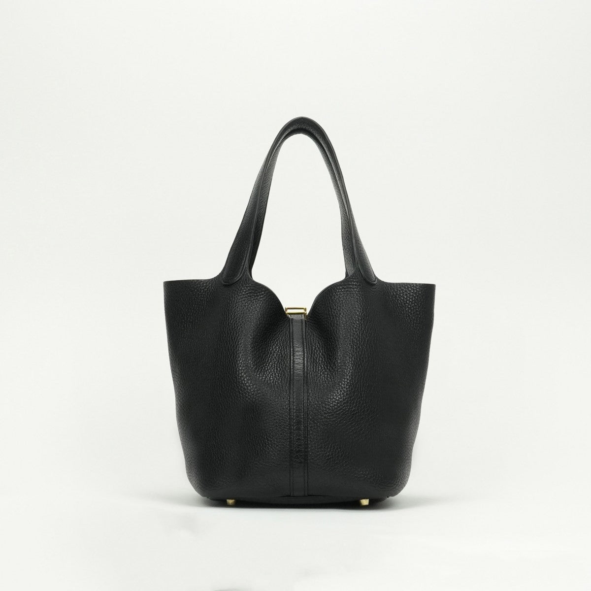 エルメス HERMES ピコタンロックMM ピコタンロック MM ピコタンロック22 バッグ トートバッグ トリヨンクレマンス ノワール noir ブラック black 黒 ゴールド金具 ハンドバッグ　ピコタン　エルメスピコタンロック