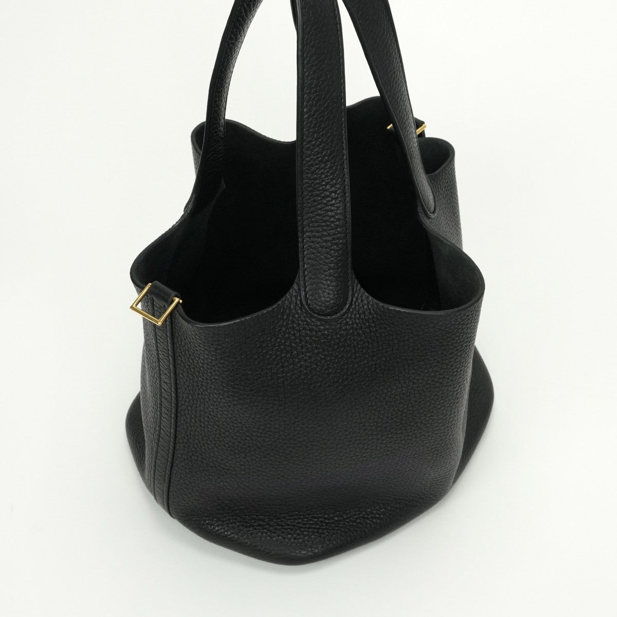 エルメス HERMES ピコタンロックMM ピコタンロック MM ピコタンロック22 バッグ トートバッグ トリヨンクレマンス ノワール noir ブラック black 黒 ゴールド金具 ハンドバッグ　ピコタン　エルメスピコタンロック