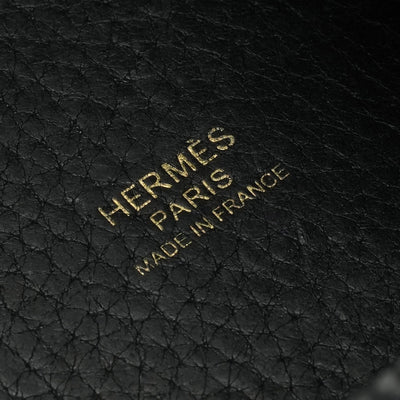 エルメス HERMES ピコタンロックMM ピコタンロック MM ピコタンロック22 バッグ トートバッグ トリヨンクレマンス ノワール noir ブラック black 黒 ゴールド金具 ハンドバッグ　ピコタン　エルメスピコタンロック